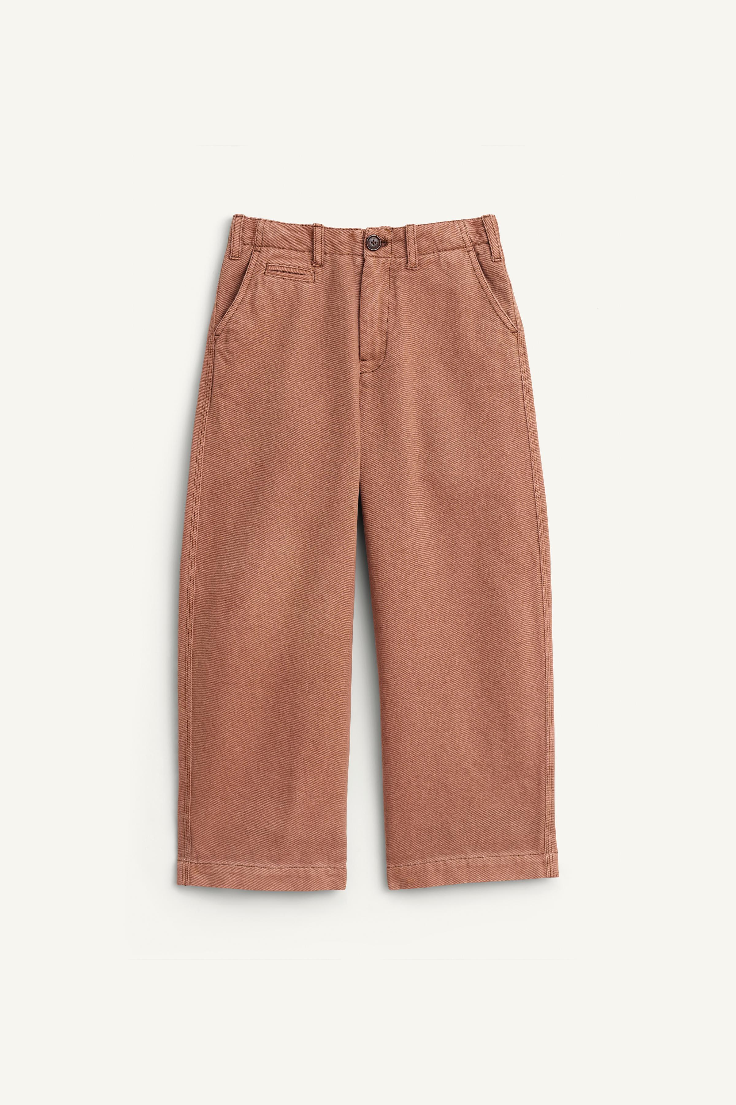 LIMITED EDITION CHINO PANTS WITH TOPSTITCHING